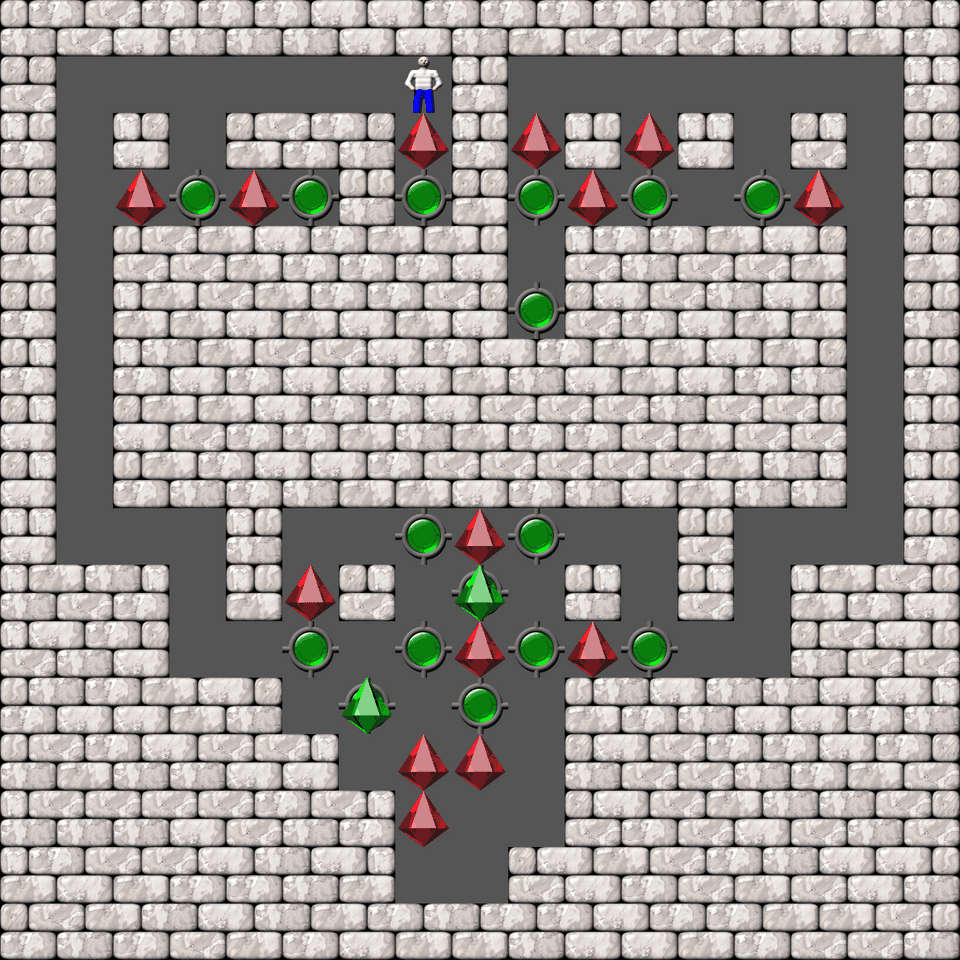 Сокобан More Bugs collections уровень 432